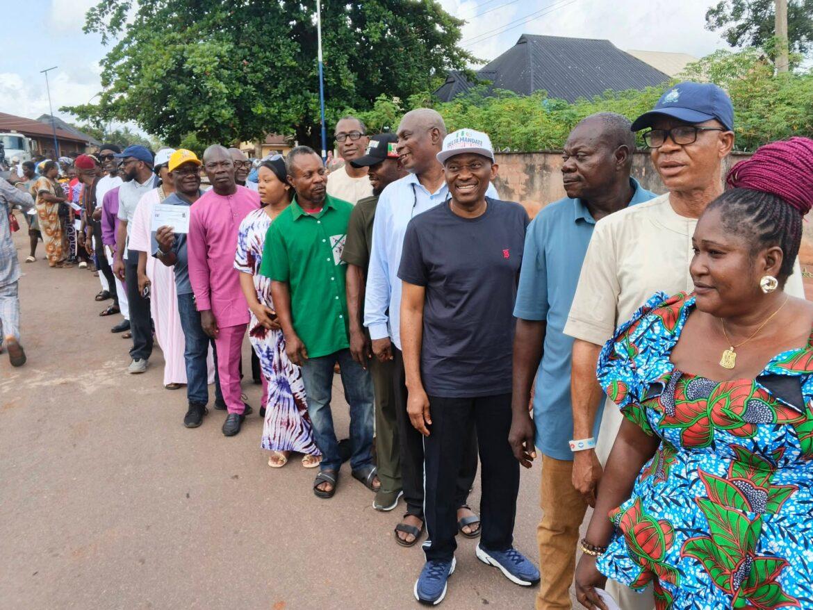 Aniocha North Delivers Unanimous Votes for Oborevwori in APC Governorship Primary, as Elumelu Says Governor Remains People’s Mandate Beyond 2027