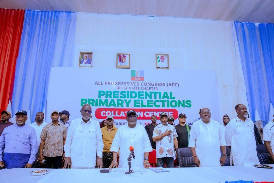 Tinubu Wins APC Presidential Primary In Delta, Secures 407,646 Votes