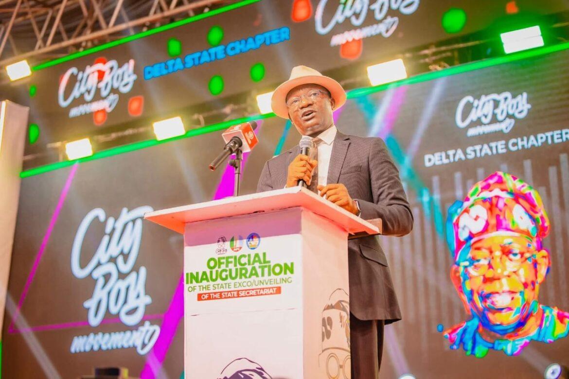 Aniagwu Urges Youths to Champion Economic Reforms at City Boy Movement Inauguration