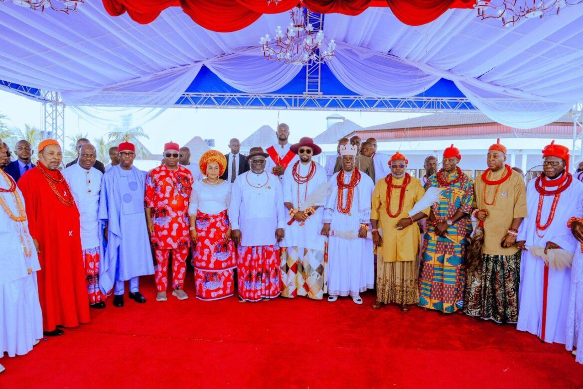 2027: Itsekiri Nation Endorses Tinubu, Oborevwori For Second Term  …As Governor Bags Prestigious Royal Order Of Iwere