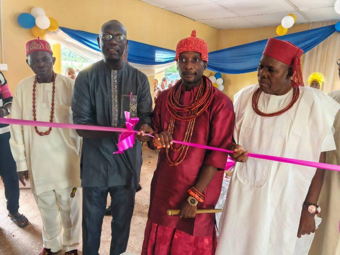 Chinye Commends Obi of Ugboba for Enhancing Education Through Donation of Computers, Learning Materials to Primary School
