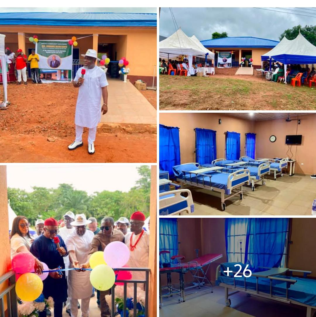 Chinye Commissions Reconstructed Aniofu Primary Health Care Centre, Renews Commitment to Quality Rural Healthcare