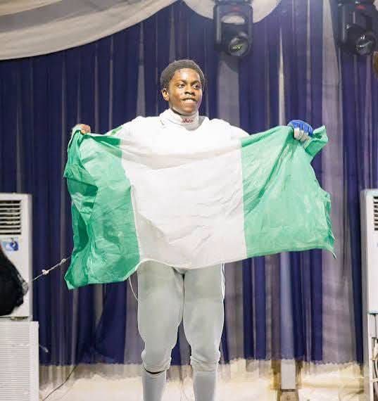 Oborevwori Hails 16-Year-Old Deltan for Historic Commonwealth Fencing Gold
