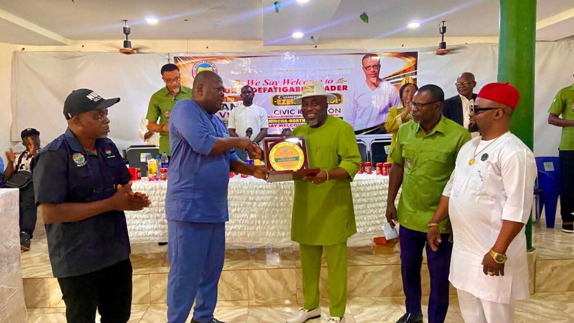 NULGE Honours Chinye for Outstanding Workers’ Welfare, Leadership in Aniocha North
