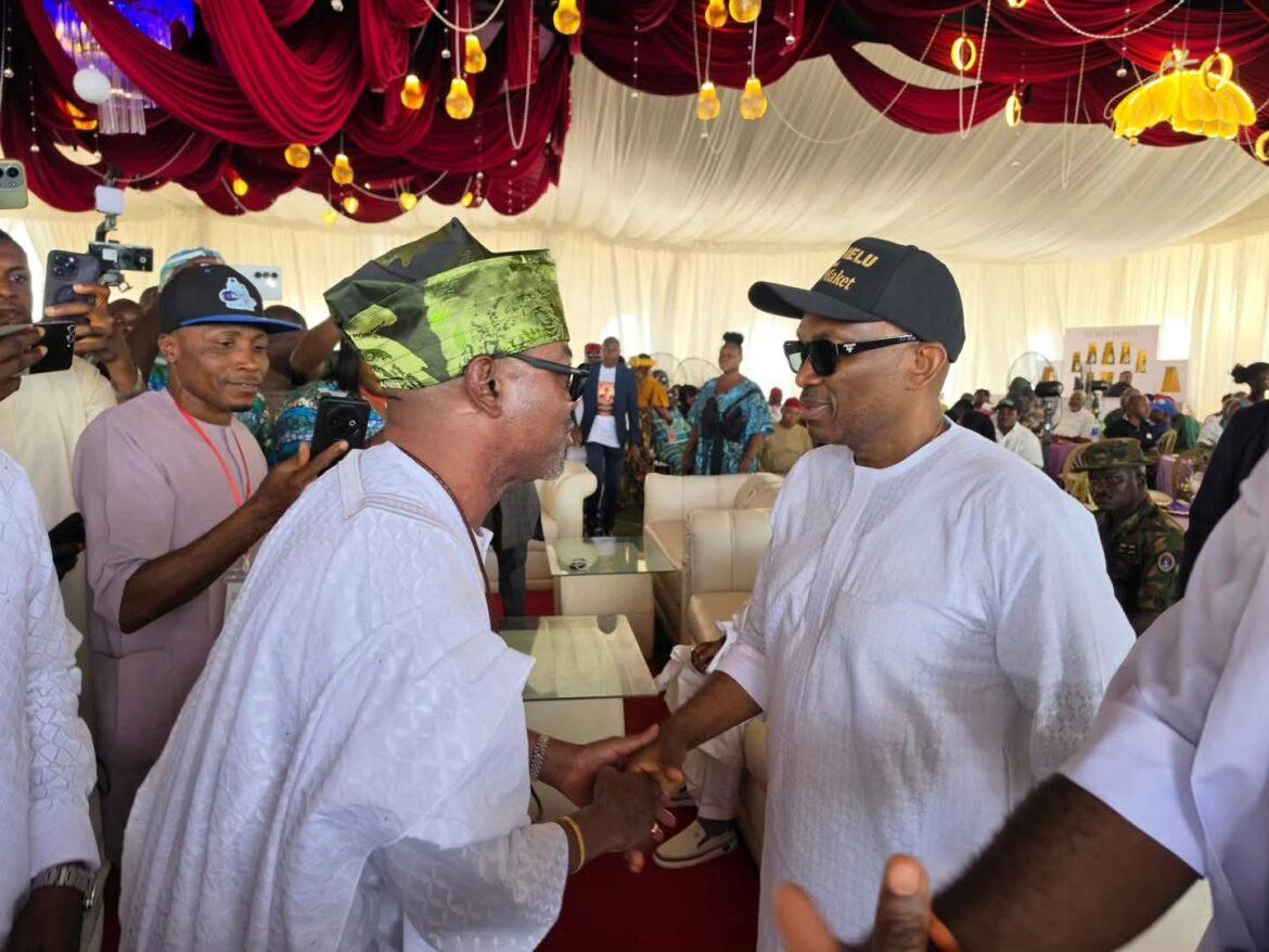 Oborevwori, Okowa, Elumelu, Others Honour Ezechi Family at Burial of 98-Year-Old Matriarch