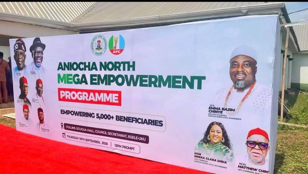 Oborevwori’s Grassroots Empowerment Takes Root in Aniocha North, Targets Over 5,000 Beneficiaries