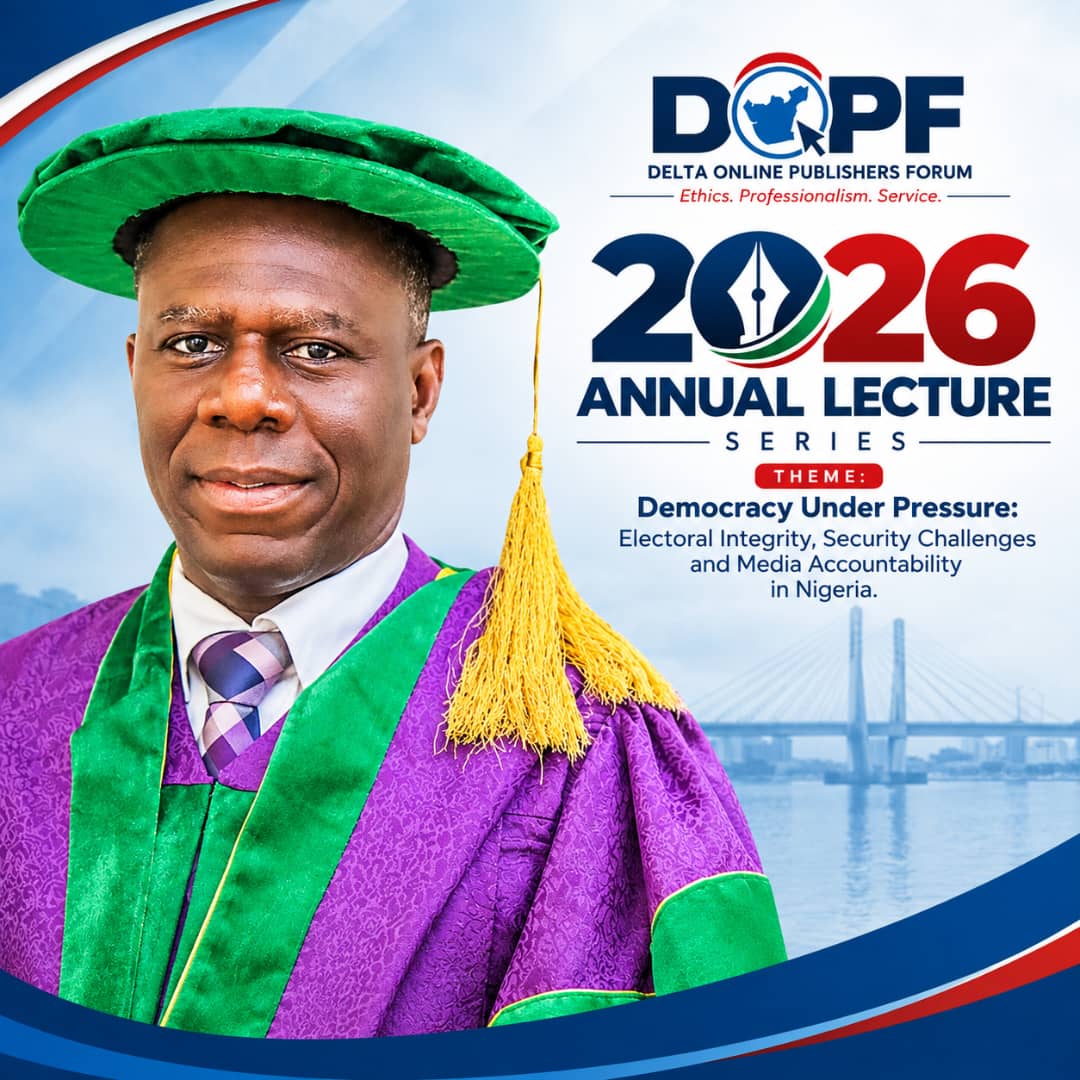 DOPF Conference: Prof Dode Oghenedoro to Speak on Democracy Under Pressure